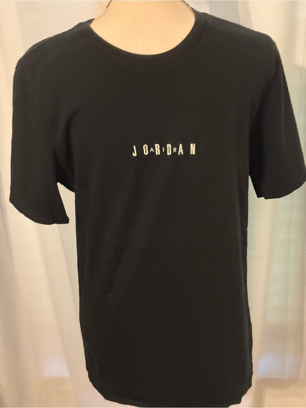 Jordan Black Short Sleeve Logo Tee